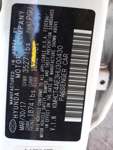 2017 HYUNDAI ACCENT SE - KMHCT4AE3HU300430