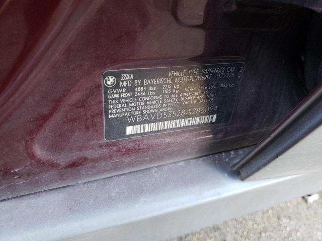 WBAVD53528A286094 BMW 335 XI