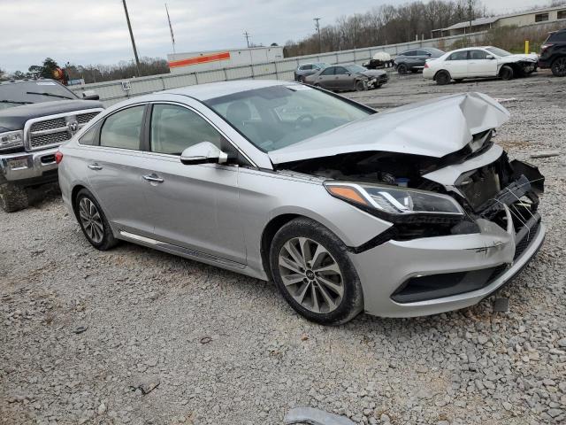 Sedans HYUNDAI SONATA 2015 Srebrny