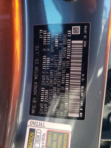 2021 HONDA CLARITY - JHMZC5F15MC000199