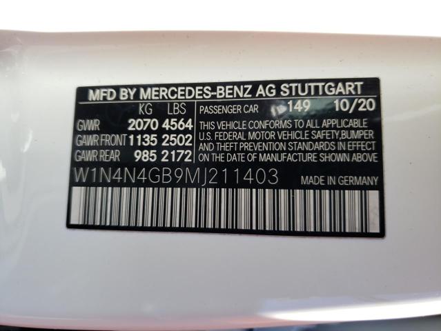 2021 MERCEDES-BENZ GLA 250 - W1N4N4GB9MJ211403