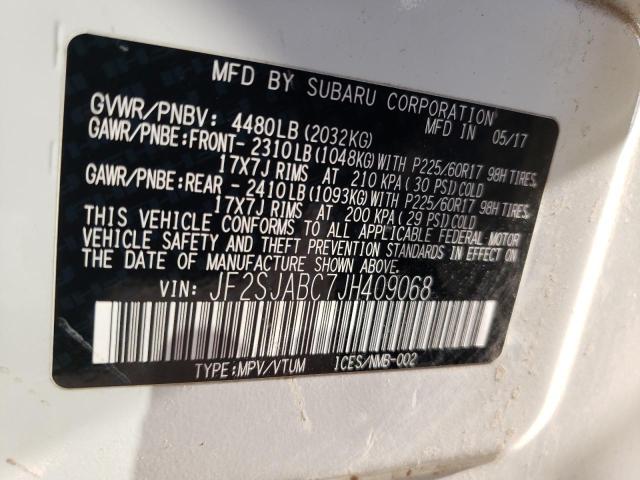 JF2SJABC7JH409068 Subaru Forester 2.5i