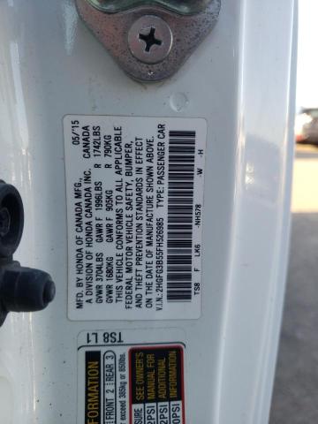 2015 HONDA CIVIC LX 2HGFG3B55FH526985