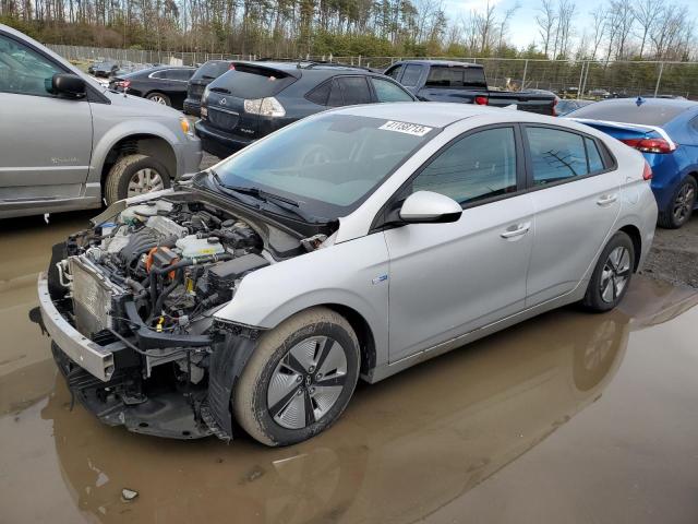 2017 HYUNDAI IONIQ BLUE - KMHC65LC1HU027285