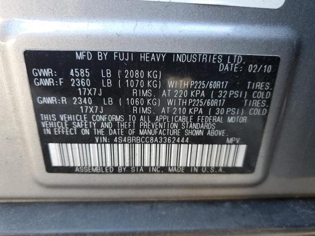 4S4BRBCC8A3362444 Subaru Outback 2.5i Premium