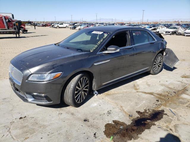 Lincoln Continental salvage cars for sale: 2017 Lincoln Continental Select