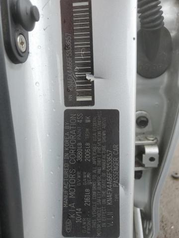 KNAFX4A66F5353657 KIA FORTE LX