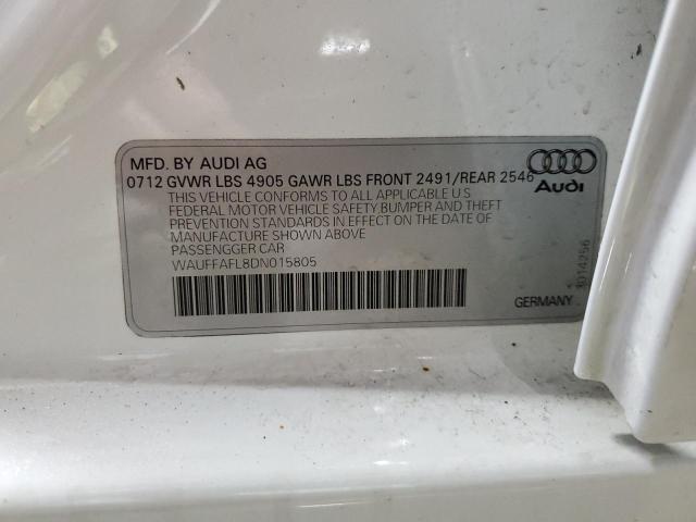 VIN WAUFFAFL8DN015805 2013 Audi A4, Premium Plus no.12