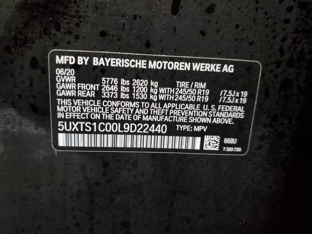 5UXTS1C00L9D22440 BMW X3 Xdrive30e