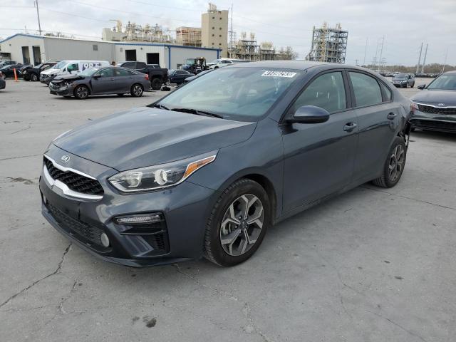Salvage cars for sale from Copart New Orleans, LA: 2021 KIA Forte FE
