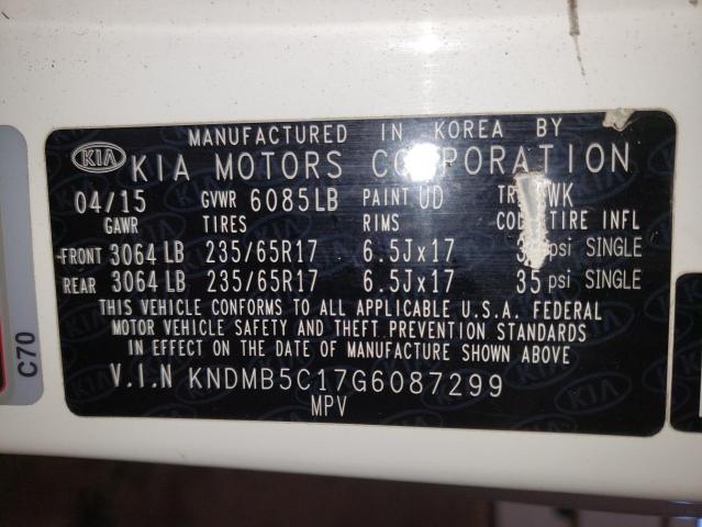 KNDMB5C17G6087299 KIA SEDONA LX