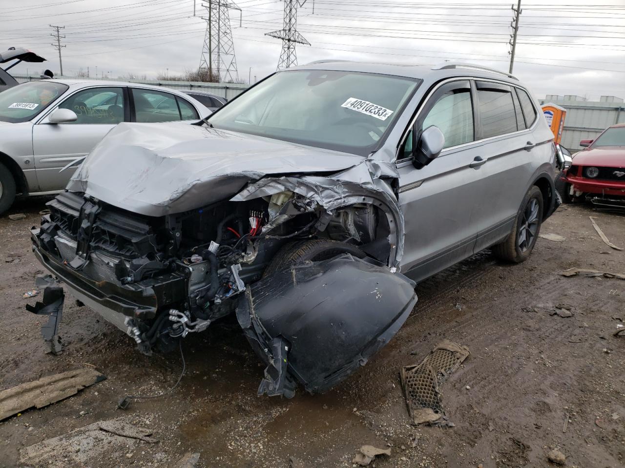 3VV2B7AXXNM056086 VOLKSWAGEN TIGUAN SE 2022