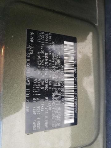 4S4BSANC3H3258756 Subaru Outback 2.5i Limited