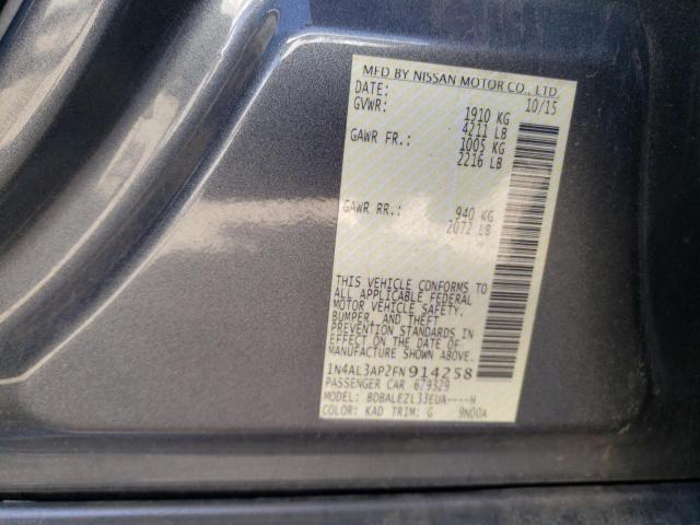 1N4AL3AP2FN914258 Nissan ALTIMA 2.5