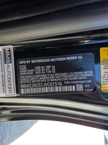 2018 BMW M240I WBA2J5C57JVC07516