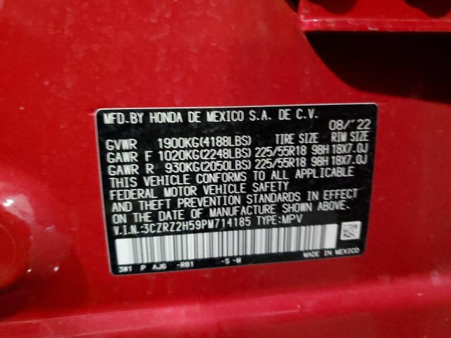 2023 HONDA HR-V SPORT - 3CZRZ2H59PM714185