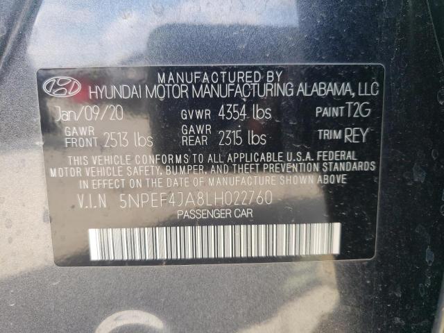 2020 HYUNDAI SONATA SEL - 5NPEF4JA8LH022760