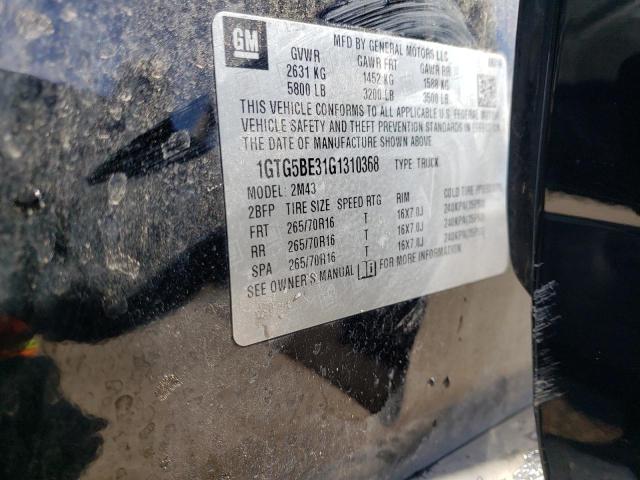 1GTG5BE31G1310368 GMC Canyon