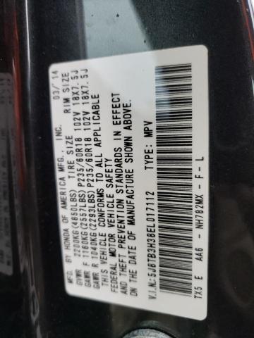 5J8TB3H38EL017112 Acura RDX