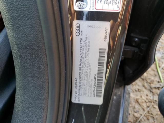 2017 AUDI A6 WAUF2AFC5HN044230