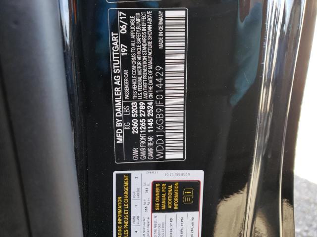 2018 MERCEDES-BENZ E 400 4MAT - WDD1J6GB9JF014429