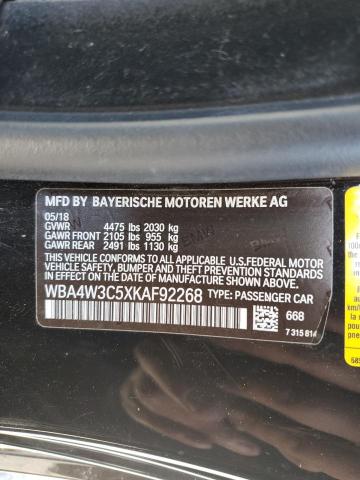 WBA4W3C5XKAF92268 BMW 430I