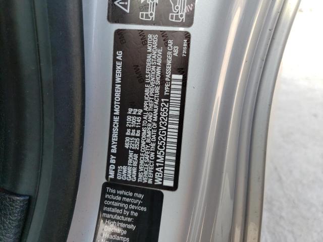 2016 BMW M235XI WBA1M5C52GV326521