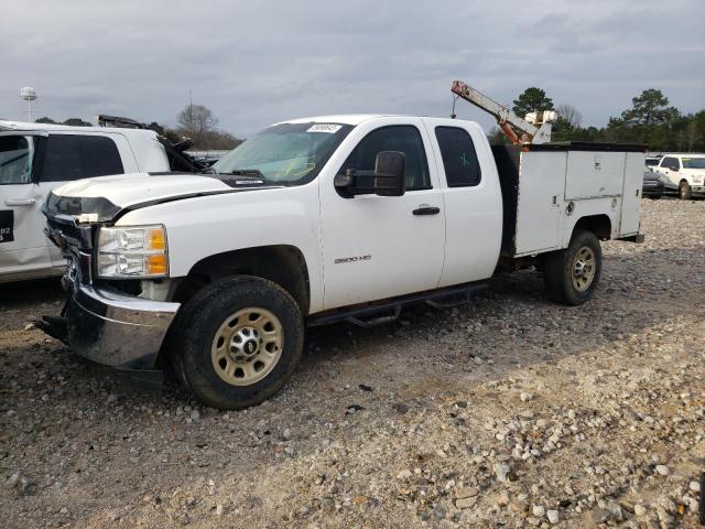 Salvage trucks for sale at Florence, MS auction: 2013 Chevrolet Silverado K3500