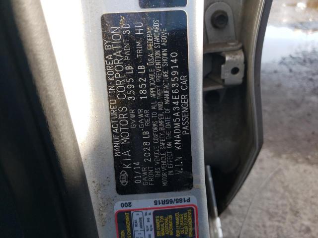 KNADM5A34E6359140 KIA RIO LX