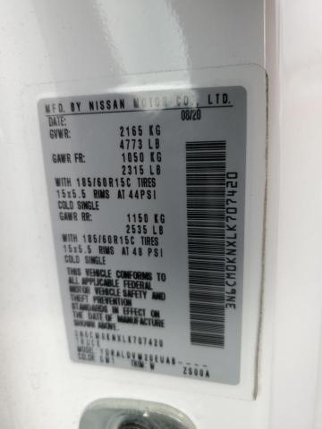 2020 NISSAN NV200 2.5S - 3N6CM0KNXLK707420