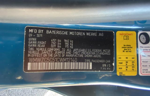 WMWZC5C51CWM12140 Mini Cooper S Countryman