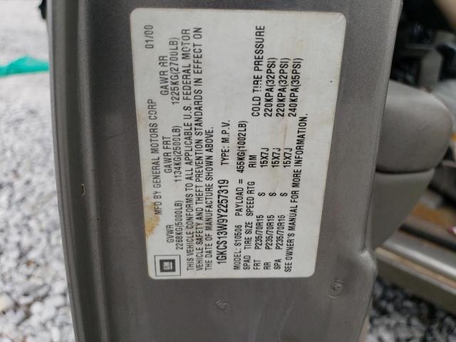 1GKCS13W9Y2257319 GMC Jimmy