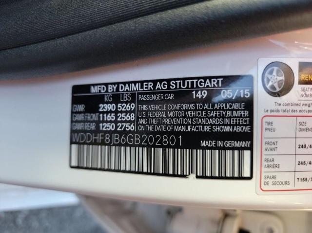 2016 MERCEDES-BENZ E 350 4MAT - WDDHF8JB6GB202801
