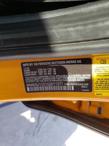 WMWXU1C51G2D11371 Mini Cooper
