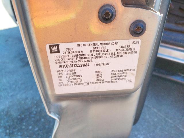 1GTEC19T12Z271664 GMC New Sierra C1500