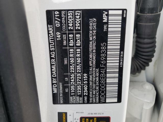 2020 MERCEDES-BENZ GLC 300 4M - WDC0G8EB4LF698385