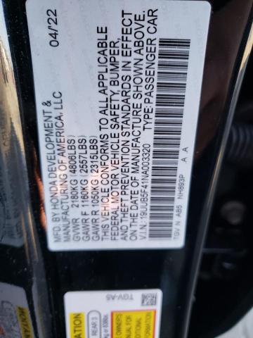 2022 ACURA TLX TECHNO - 19UUB5F41NA003320