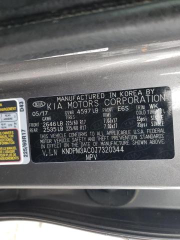 KNDPM3AC0J7320344 KIA Sportage Lx
