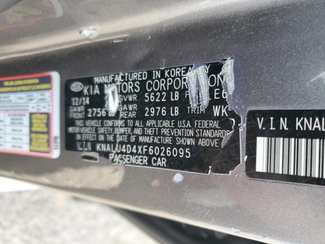2015 KIA K900 KNALU4D4XF6026095