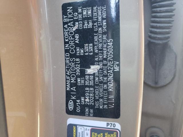 KNDJN2A27E7050345 KIA Soul