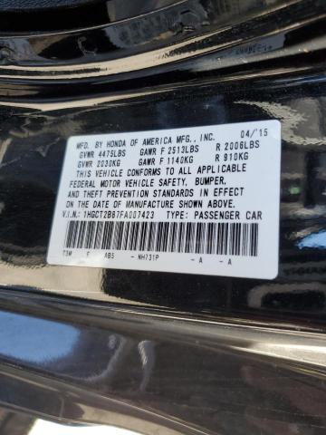 2015 HONDA ACCORD EXL 1HGCT2B87FA007423