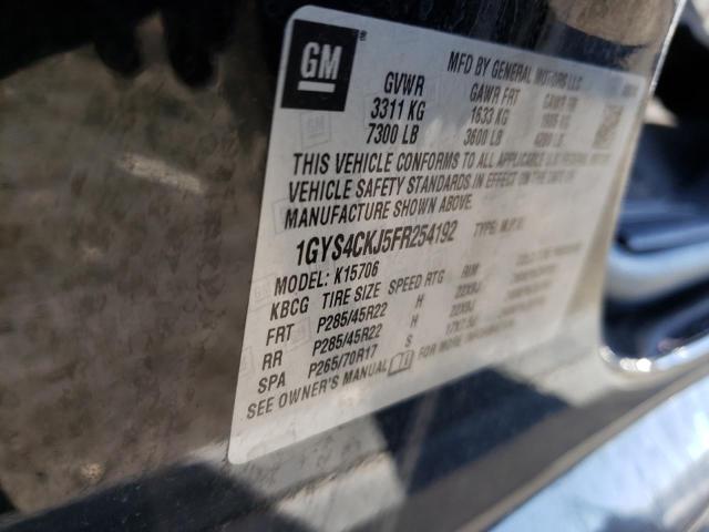 2015 CADILLAC ESCALADE P - 1GYS4CKJ5FR254192