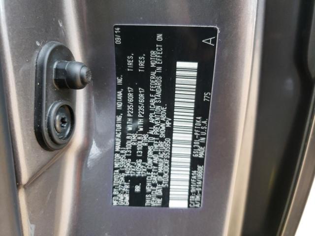 2015 TOYOTA SIENNA - 5TDZK3DCXFS535950