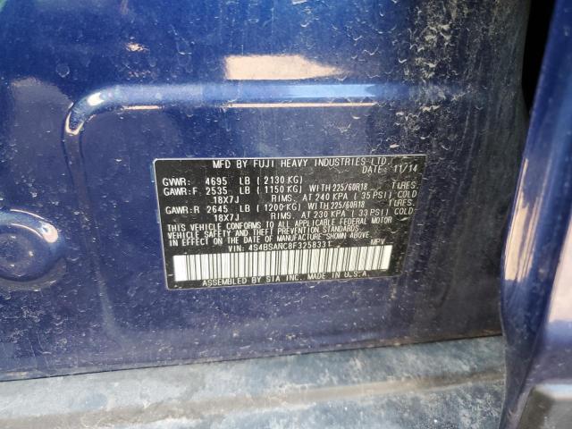 4S4BSANC8F3258331 Subaru Outback 2.5i Limited