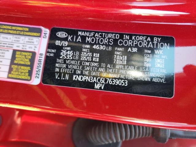 KNDPN3AC6L7639053 KIA Sportage Ex