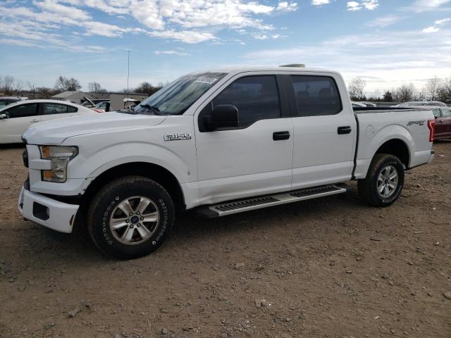 Salvage cars for sale from Copart Hillsborough, NJ: 2016 Ford F150 Supercrew