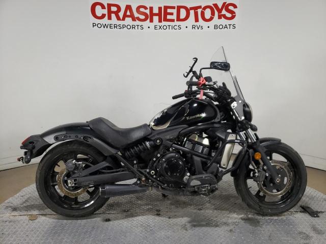 Salvage motorcycles for sale at Dallas, TX auction: 2015 Kawasaki EN650 A