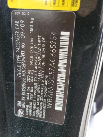 WBANU5C57AC365254 BMW 528 I