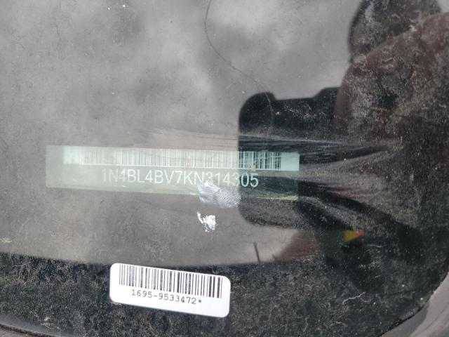2019 NISSAN ALTIMA S - 1N4BL4BV7KN314305