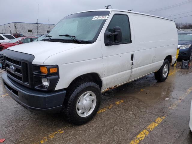 Salvage trucks for sale at Chicago Heights, IL auction: 2009 Ford Econoline E250 Van